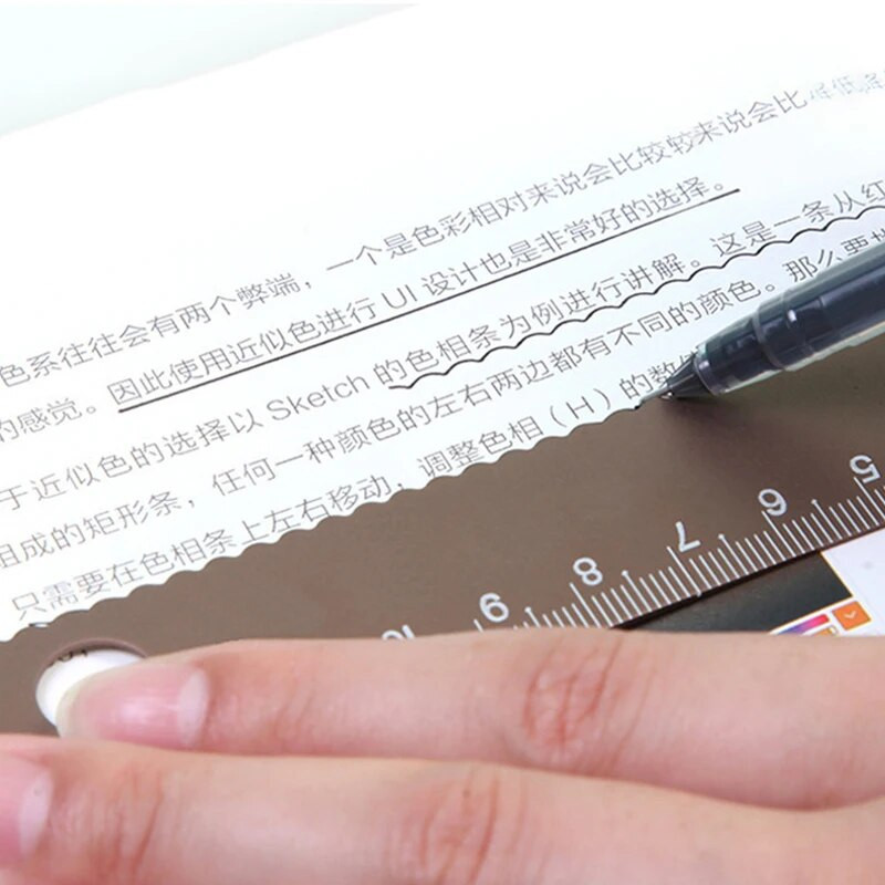 Alumiiniumisulamist joonlaud, multifunktsionaalne neljaosaline joonlaud, kolmnurkne joonlaud 15 cm õpilase metallist joonlaud kirjatarbed