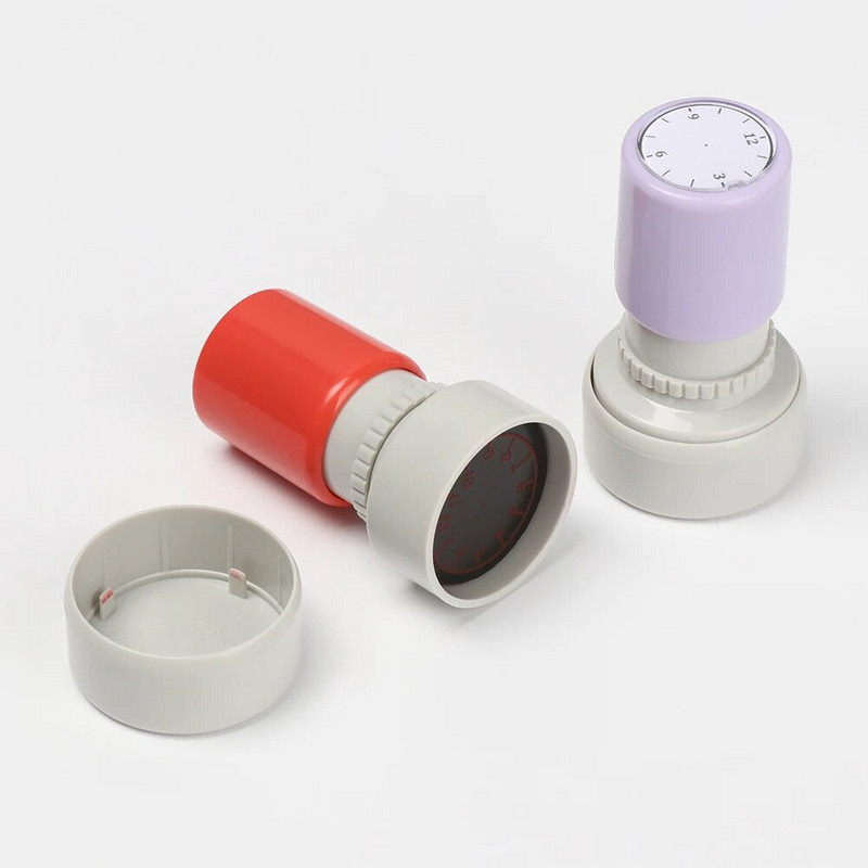 Εργαλεία διδασκαλίας ρολόι για παιδιά που μαθαίνουν στο ρολόι Εργαλεία διδασκαλίας μαθητών πολλαπλών στυλ Σφραγίδα για προμήθειες δημοτικού