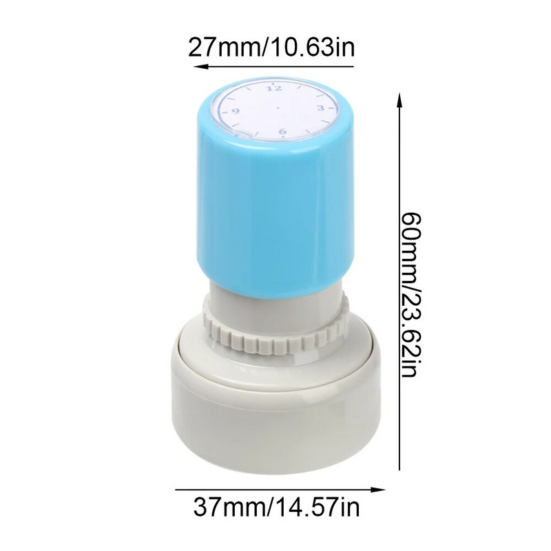 Εργαλεία διδασκαλίας ρολόι για παιδιά που μαθαίνουν στο ρολόι Εργαλεία διδασκαλίας μαθητών πολλαπλών στυλ Σφραγίδα για προμήθειες δημοτικού