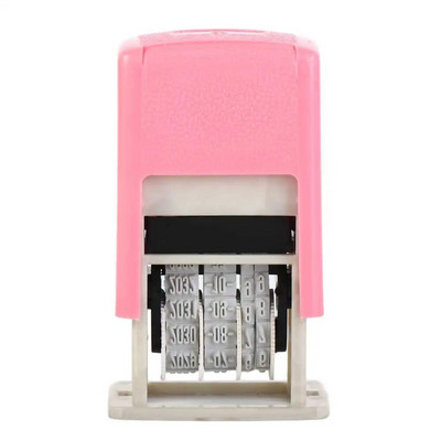 Επαναχρησιμοποιήσιμες πρακτικές σφραγίδες ημερομηνίας λογαριασμού χειρός DIY ABS Ρυθμιζόμενο καθολικό εργαλείο αυτόματης μελάνης για προμήθειες γραφείου για φοιτητές