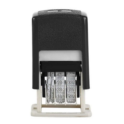 Επαναχρησιμοποιήσιμες πρακτικές σφραγίδες ημερομηνίας λογαριασμού χειρός DIY ABS Ρυθμιζόμενο καθολικό εργαλείο αυτόματης μελάνης για προμήθειες γραφείου για φοιτητές