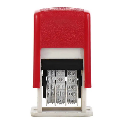 Επαναχρησιμοποιήσιμες πρακτικές σφραγίδες ημερομηνίας λογαριασμού χειρός DIY ABS Ρυθμιζόμενο καθολικό εργαλείο αυτόματης μελάνης για προμήθειες γραφείου για φοιτητές