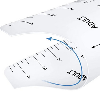 LOLEDE T-Shirt Alignment Ruler Alignment Tool Шаблон за рисуване на диаграма Дизайн на модел на облекло Инструменти за шиене Геометричен шаблон