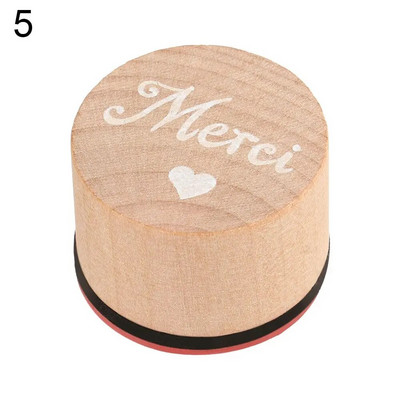 Modes koka gumijas zīmogs ES MĪLU TEVI Paldies, vēstule zīmogs, svētība, apsveikuma vārdi, zīmogs, kancelejas preces.