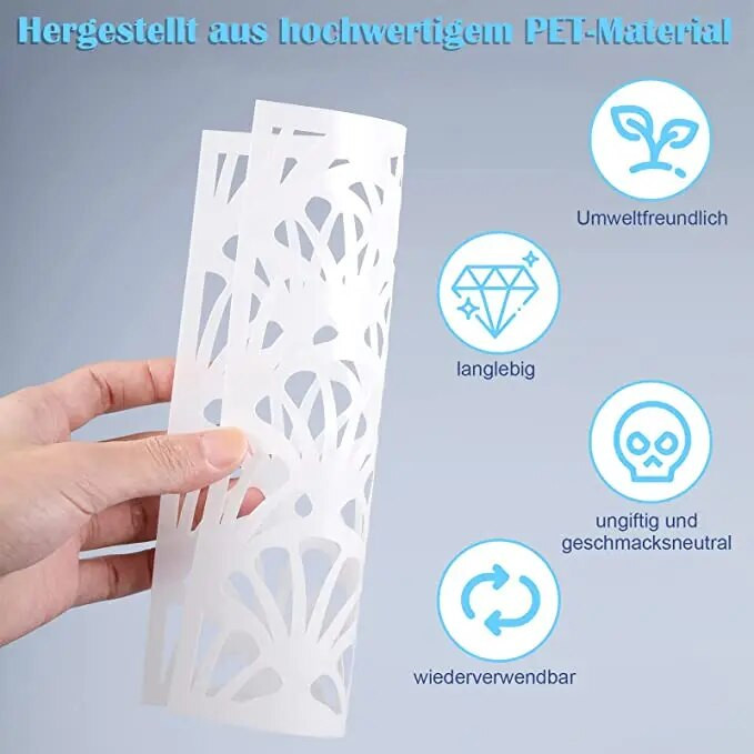 Iepakojumā 6 Ģeometrijas trafareti Studenti Rokdarbi DIY Veidņu Kancelejas piederumi