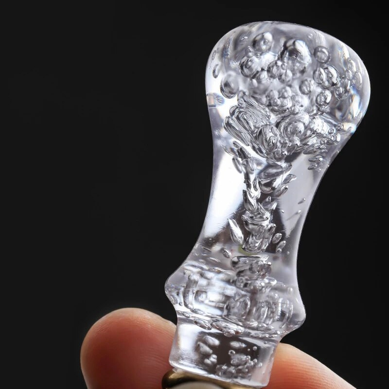 Antikvariāts epoksīda sveķu vaska zīmoga rokturis DIY kāzu ielūgumi aploksnes vaska zīmogu zīmogu aizzīmogošanas rokturis karšu izgatavošana mākslas instrumenti