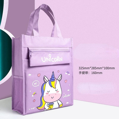 Daudzfunkcionālas apmācības somas bērniem Meitenes Lielas ietilpības soma skolas soma Kawaii Kancelejas preču uzglabāšanas piederumi Skolas piederumi