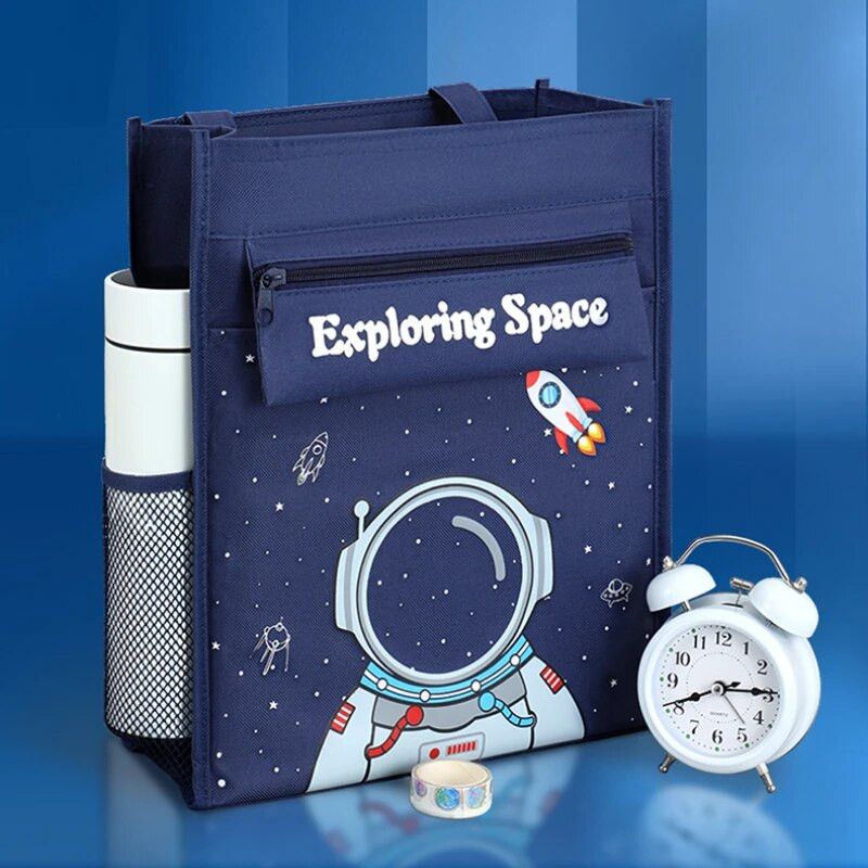 Daudzfunkcionālas apmācības somas bērniem Meitenes Lielas ietilpības soma skolas soma Kawaii Kancelejas preču uzglabāšanas piederumi Skolas piederumi