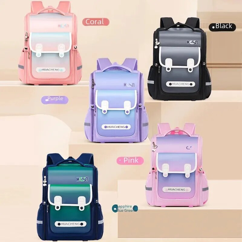 Vodootporni najlonski lagani ruksaci za učenike osnovne škole od 1 do 6 godina, remen za dječje torbe za knjige, prozračan, otporan na habanje