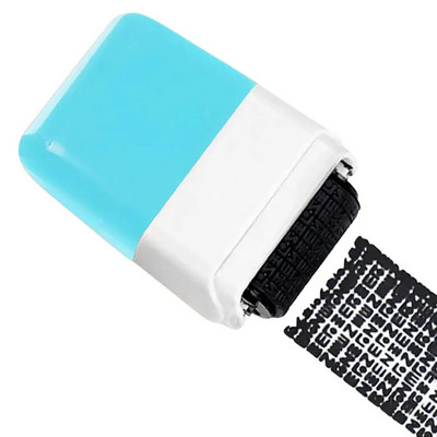 Identitātes zādzību aizsardzības rullīšu zīmogs Konfidenciāls rullīšu zīmogs pret zādzību, paredzēts ID aptumšošanas drošībai