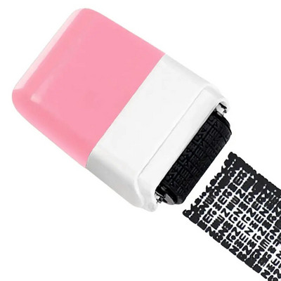 Identitātes zādzību aizsardzības rullīšu zīmogs Konfidenciāls rullīšu zīmogs pret zādzību, paredzēts ID aptumšošanas drošībai