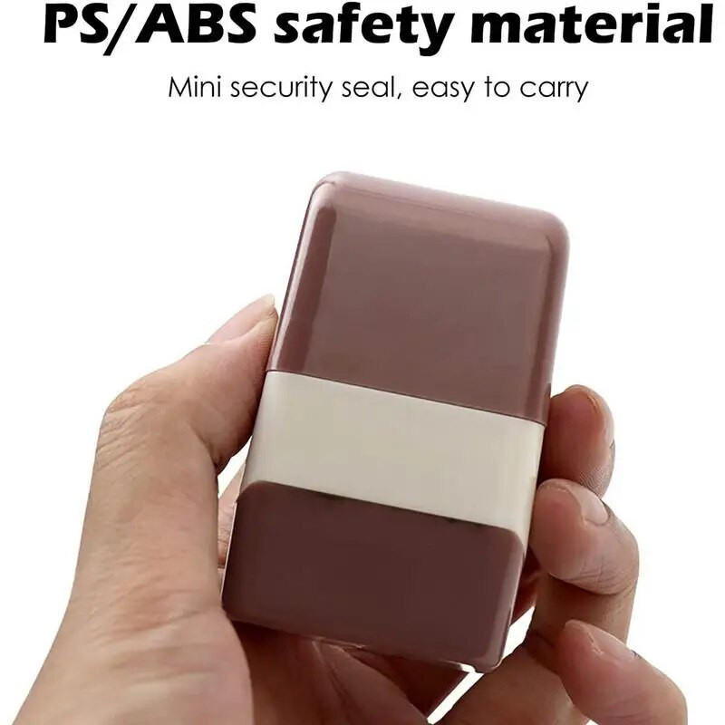 Identitātes zādzību aizsardzības rullīšu zīmogs Konfidenciāls rullīšu zīmogs pret zādzību, paredzēts ID aptumšošanas drošībai