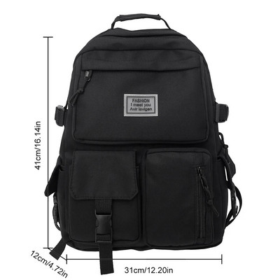 Studiu femei rucsac laptop băieți fete școală rucsac cărți genți pentru fete adolescente kawaii student copii geanta de carte rucsac Bolsas