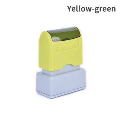 Skolotāja vārda tintes zīmogs Paraksts Kaligrāfija Pašizveidojoša tintes personalizēts zīmogs