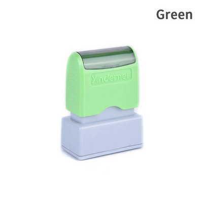 Skolotāja vārda tintes zīmogs Paraksts Kaligrāfija Pašizveidojoša tintes personalizēts zīmogs