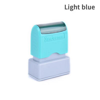 Skolotāja vārda tintes zīmogs Paraksts Kaligrāfija Pašizveidojoša tintes personalizēts zīmogs