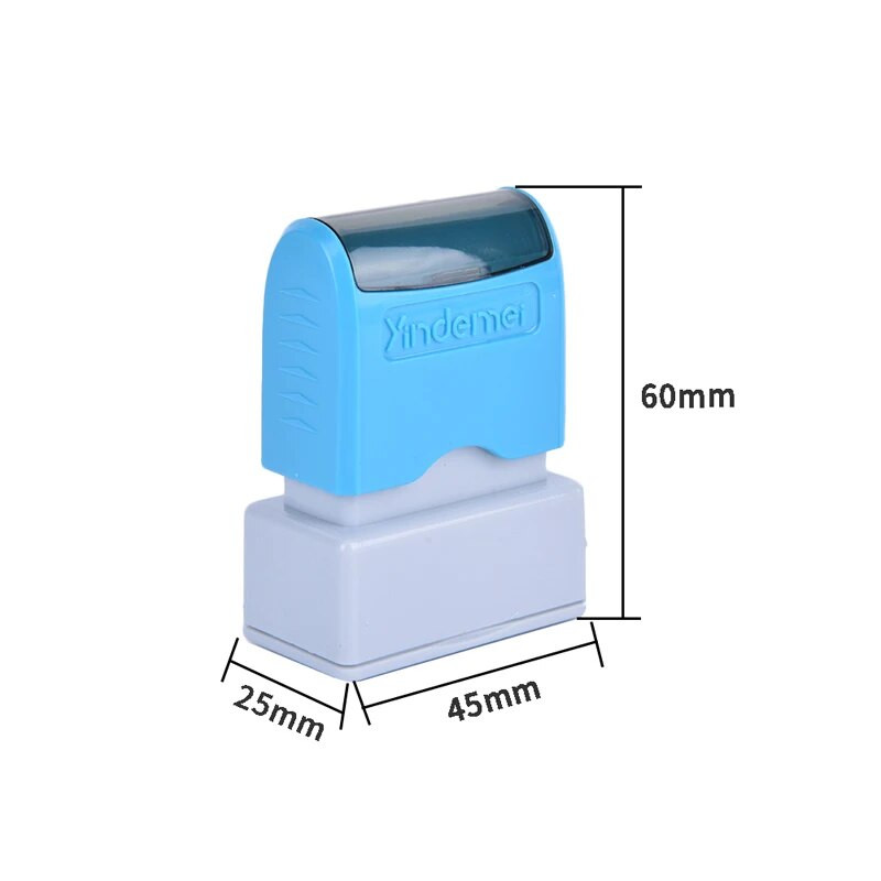 Skolotāja vārda tintes zīmogs Paraksts Kaligrāfija Pašizveidojoša tintes personalizēts zīmogs