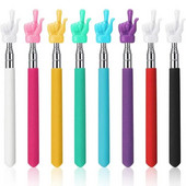 Teleskopiskais skolotāju rādītāja nūja pagarināms rokas rādītājs pirkstu rādītāja nūja prezentētājas tāfeles rādītājs skolēnu klasē