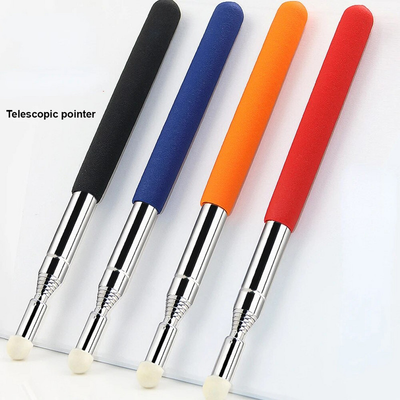 1 vnt. ištraukiamas mokytojo specialus žymeklis, skirtas mokyklos mokykloms mokymo lazdelei, komandų lazdelei, balta lenta, jutiklinio ekrano rodyklė