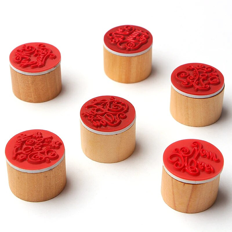 1 gab. Paldies, koka gumijas zīmogs par albumu, svētības apsveikuma vēstule jums veiksmi, rokām darināts, apaļš koka zīmogs