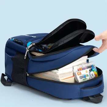 2023 New Children School Bags Kids Backpack In Primary School Bag For Teenager Boys Waterproof Backpacks Book Bag Mochila
