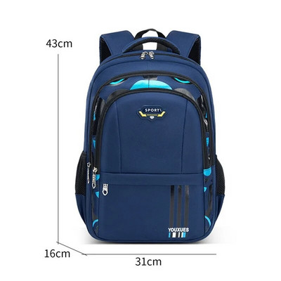 2023 Genți de școală noi pentru copii Rucsac pentru copii în ghiozdan primar pentru băieți adolescenți Rucsaci impermeabili Geantă de carte Mochila
