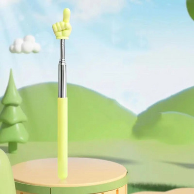 Teleskopinis skaitymo vadovas Rodyklė, piršto formos, ištraukiama mokomoji rodyklė, daugiafunkcė, neslystanti