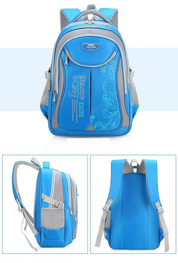 Нова раница Ученическа чанта Детски училищни чанти за тийнейджъри Момчета Момичета Голям капацитет Водоустойчива чанта Детска книга mochila escolar