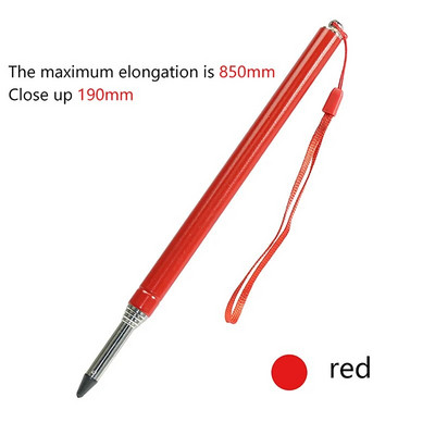 1 buc. Stick retractabil pentru prezentare la clasă, extensibil pentru prezentator, portabil, telescopic, pentru predare, tablă, tablă