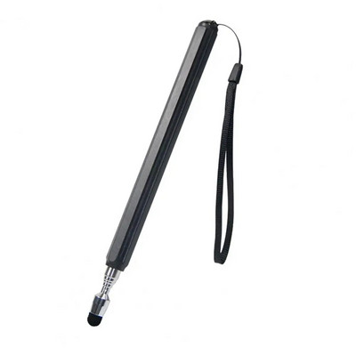 Indicator telescopic Stick anti-alunecare cu șnur Indicator extensibil din metal multifuncțional Ecran tactil Pen Stylus Rechizite de birou