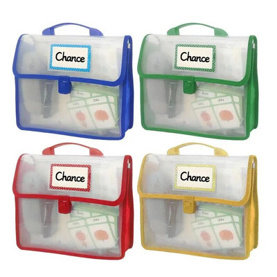 Clear Backpacks For School Transparent Send Home Book Bags Multifunctional Schoolbag Handbag For Books Files Documents Mobile
