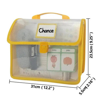 Clear Backpacks For School Διάφανα Αποστολή Home Book Τσάντες Πολυλειτουργική Σχολική τσάντα Τσάντα για Βιβλία Αρχεία Έγγραφα Κινητό