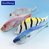 1PC Creative Fish Shape Pencil Cawaii Korea Style Auduma Zīmuļi Somas Skolas piederumi Kancelejas piederumi Karstās pildspalvas kaste