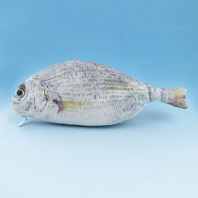1PC Creative Fish Shape Pencil Cawaii Korea Style Auduma Zīmuļi Somas Skolas piederumi Kancelejas piederumi Karstās pildspalvas kaste