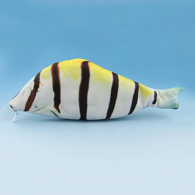 1PC Creative Fish Shape Pencil Cawaii Korea Style Auduma Zīmuļi Somas Skolas piederumi Kancelejas piederumi Karstās pildspalvas kaste