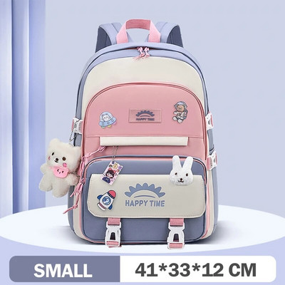Rucsac japonez pentru fete de liceu Genți de școală pentru fete adolescente, rucsac Kawaii cu mai multe buzunare, geantă drăguță pentru cărți Mochila