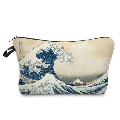 Red Retro Fashion Organizer Kosmētikas maisiņi Drukāšanai Butterfly Piano Ūdensizturīgs kosmētikas maisiņš Hot Sale Rāvējslēdzēja tualetes piederumu zīmuļu futrāļi