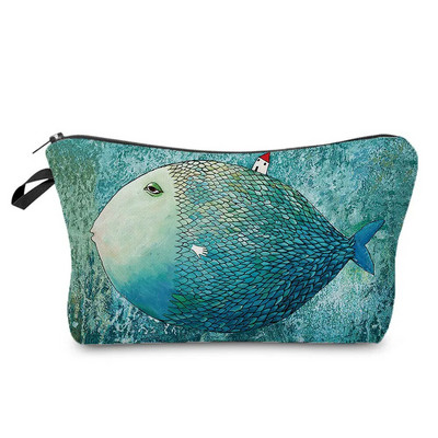 Red Retro Fashion Organizer Kosmētikas maisiņi Drukāšanai Butterfly Piano Ūdensizturīgs kosmētikas maisiņš Hot Sale Rāvējslēdzēja tualetes piederumu zīmuļu futrāļi