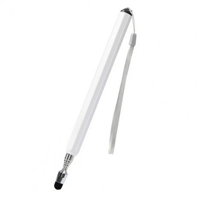 Stick telescopic Indicator de mână de înaltă sensibilitate cu șnur din metal Indicator extensibil Ecran tactil Stylus Pen Office