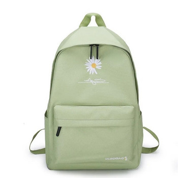 Големи момичешки училищни чанти за тийнейджъри Найлонови водоустойчиви чанта за книги за тийнейджъри Голям колеж за свободното време Schoobag Син 2023
