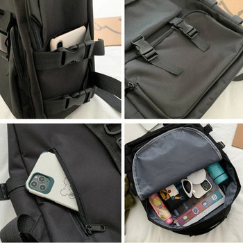 Ανδρικό σακίδιο ώμου Φοιτητικό Casual σακίδια πεζοπορίας υπαίθρια αθλητική σχολική τσάντα Μεγάλη οργάνωση ταξιδιού Laptop Back Package