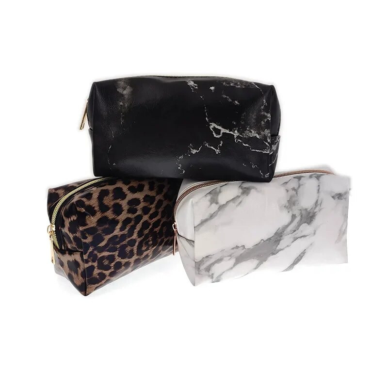 Liels jauks zīmuļu futrālis maisiņš pildspalvu kastīte rāvējslēdzēja maisiņi Marmora kosmētikas uzglabāšanas piederumi studentiem