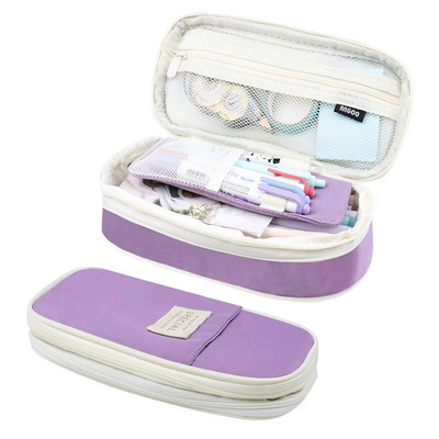 kawaii Penālis Lielas ietilpības zīmuļu kastīte Maciņa Turētājs Kaste Biroja skolas piederumi bērniem skaistas kancelejas preces Organizatoriem Dāvana