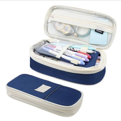 kawaii Penālis Lielas ietilpības zīmuļu kastīte Maciņa Turētājs Kaste Biroja skolas piederumi bērniem skaistas kancelejas preces Organizatoriem Dāvana