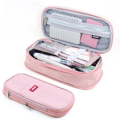 kawaii Penālis Lielas ietilpības zīmuļu kastīte Maciņa Turētājs Kaste Biroja skolas piederumi bērniem skaistas kancelejas preces Organizatoriem Dāvana