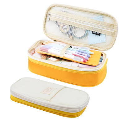 kawaii Penālis Lielas ietilpības zīmuļu kastīte Maciņa Turētājs Kaste Biroja skolas piederumi bērniem skaistas kancelejas preces Organizatoriem Dāvana