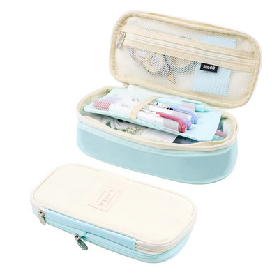 kawaii Penālis Lielas ietilpības zīmuļu kastīte Maciņa Turētājs Kaste Biroja skolas piederumi bērniem skaistas kancelejas preces Organizatoriem Dāvana