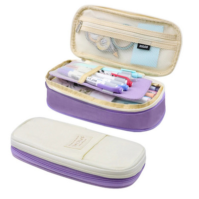 kawaii Penālis Lielas ietilpības zīmuļu kastīte Maciņa Turētājs Kaste Biroja skolas piederumi bērniem skaistas kancelejas preces Organizatoriem Dāvana