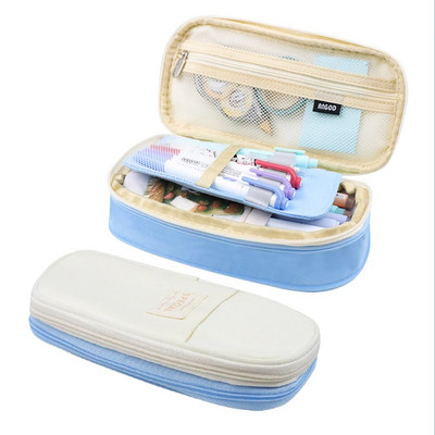 kawaii Penālis Lielas ietilpības zīmuļu kastīte Maciņa Turētājs Kaste Biroja skolas piederumi bērniem skaistas kancelejas preces Organizatoriem Dāvana