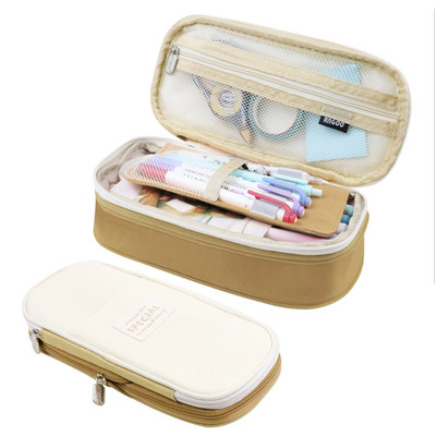 kawaii Penālis Lielas ietilpības zīmuļu kastīte Maciņa Turētājs Kaste Biroja skolas piederumi bērniem skaistas kancelejas preces Organizatoriem Dāvana